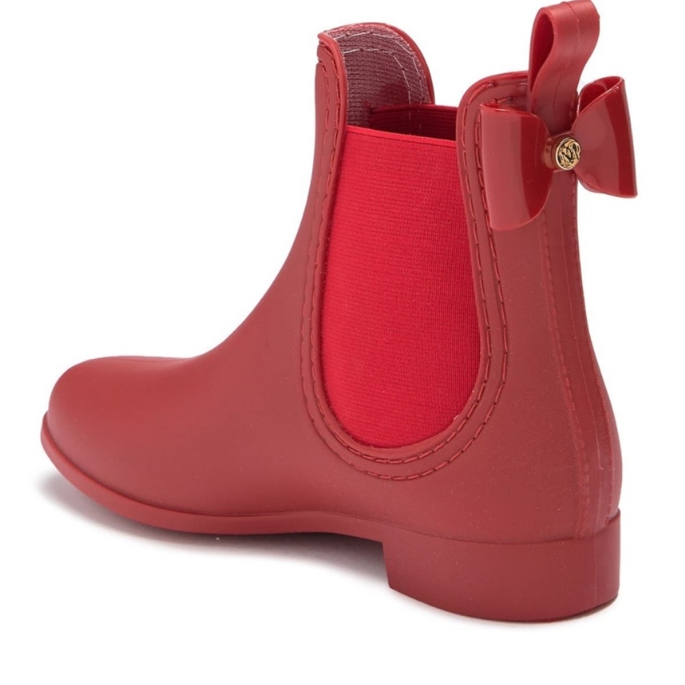 NIB Catherine Malandrino Briellie Bow Chelsea Rain Boot